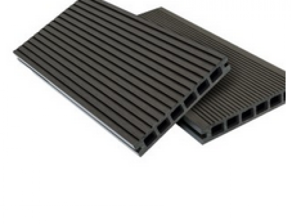 WPC Terrassendielen XL Hohlkammer grau | woodi24